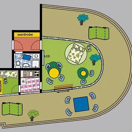 شقة Franciscan Garden